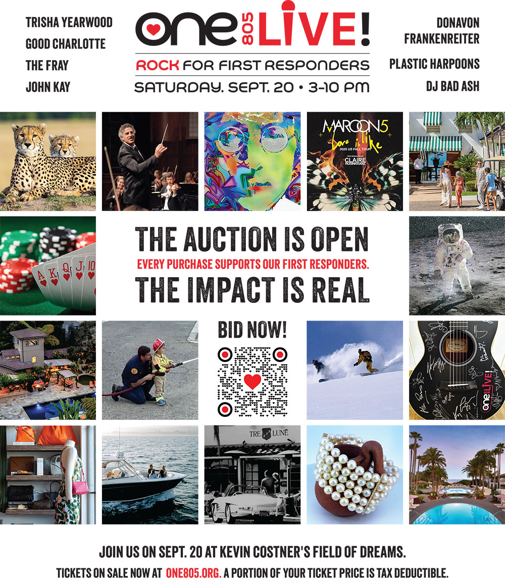 One805 Auction Poster
